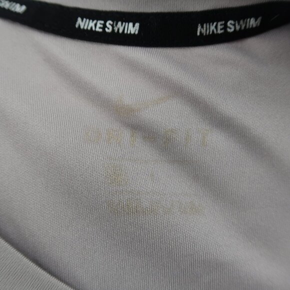 Nike Men's Short Sleeve Swim Shirt Size Large - Picture 4 of 6